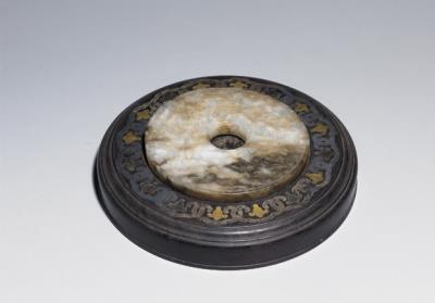 图片[2]-Jade bi disc with grain pattern, Ming to early Qing dynasty (1368-1973)-China Archive